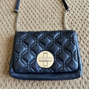 Kate Spade Quilted Crossbody Black
